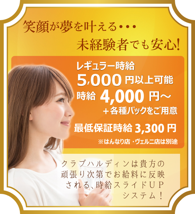送迎はもちろん、給与･各種バックあります。